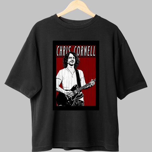 Tricou Chris Cornell - Grunge Legend Design fata