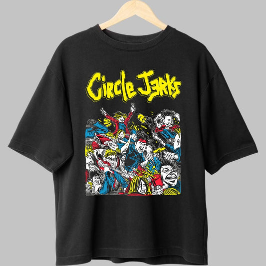 Tricou Circle Jerks - Haos Punk Autentic fata