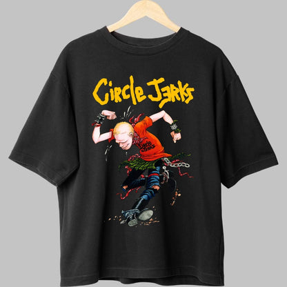Tricou Circle Jerks - Punk Energy Art fata