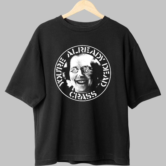 Tricou Crass - Already Dead Society fata