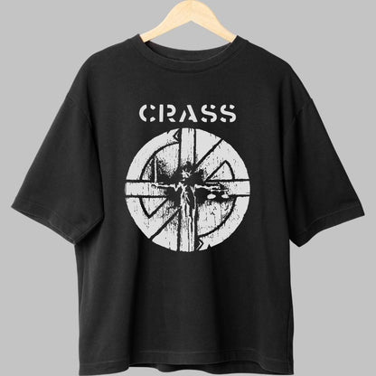 Tricou Crass - Simbol Punk Anarhist fata