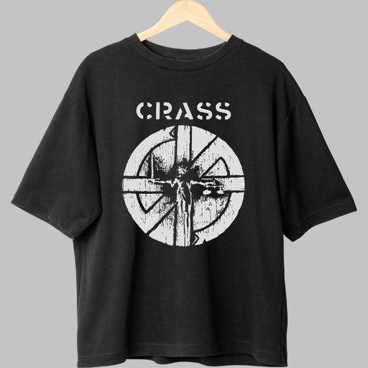 Tricou Crass - Simbol Punk Anarhist fata