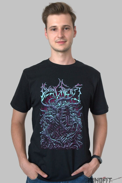 Tricou Dark Inferno - Bestia din Haos barbat negru