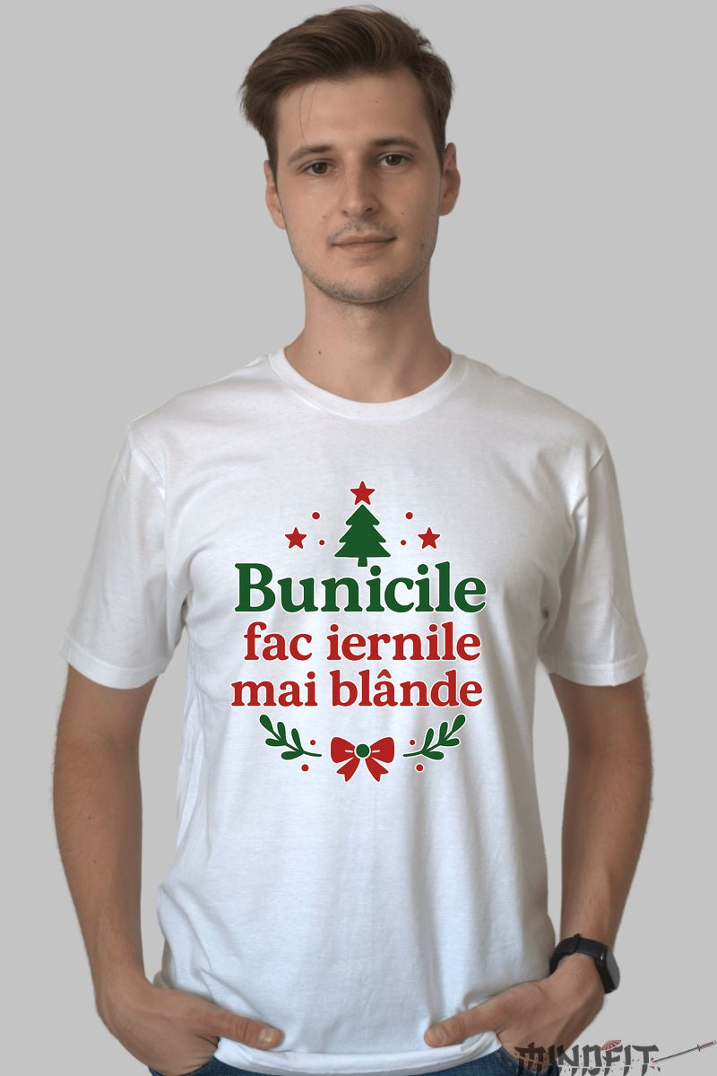 Tricou De Craciun - Bunicile Fac Iernile Mai Blande dama negu