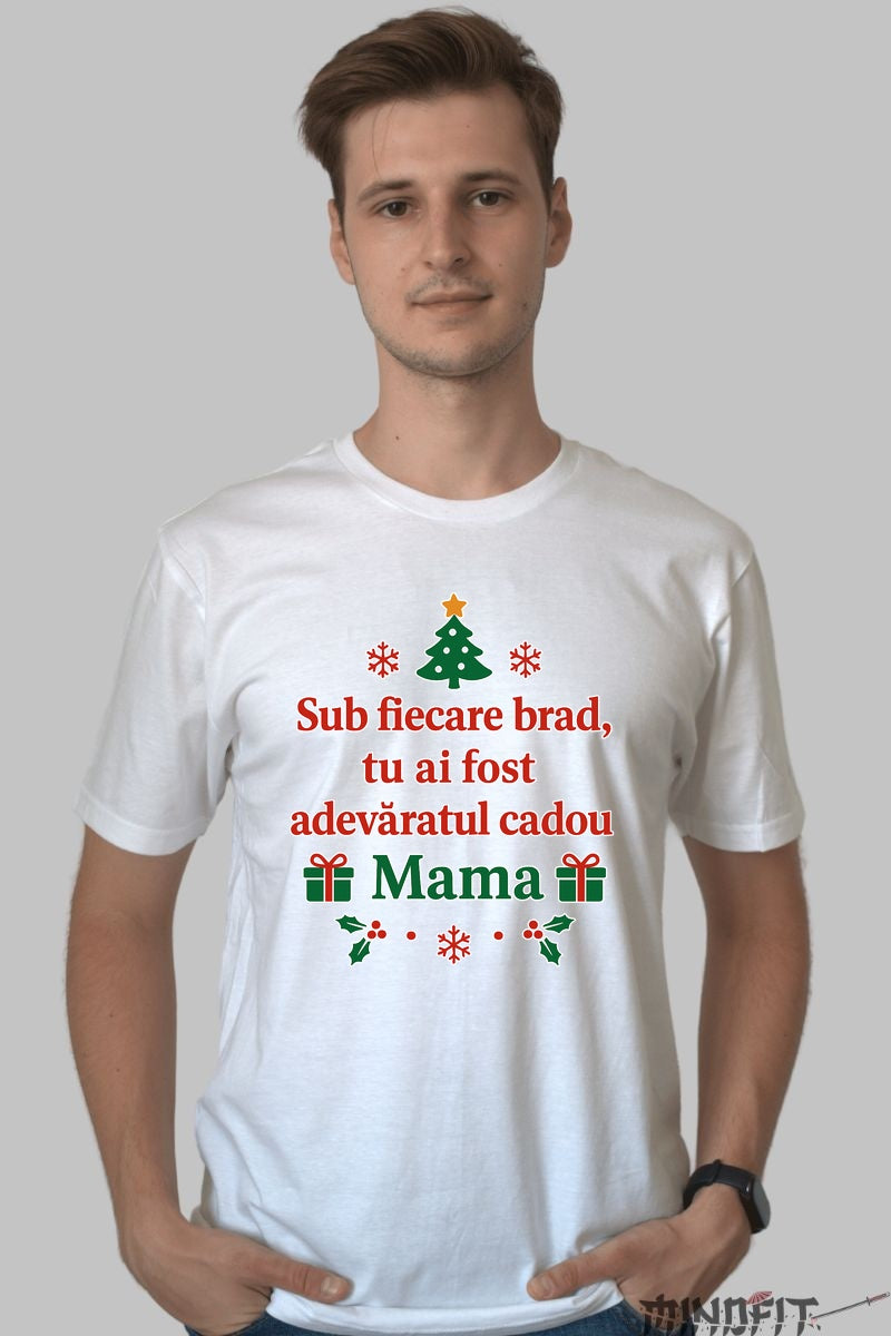 Tricou De Craciun - Cadoul Perfect Pentru Mama dama negu