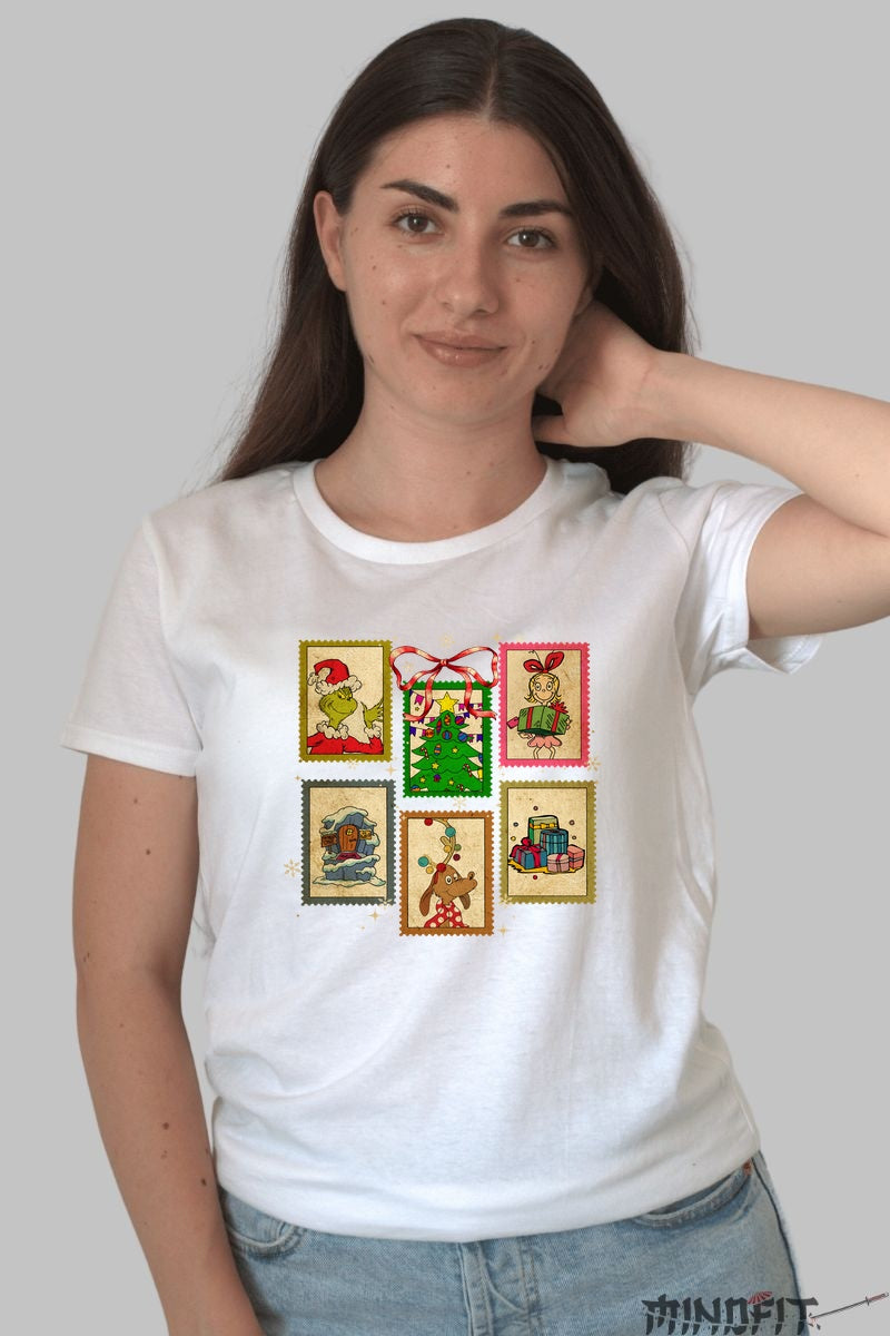 Tricou De Craciun - Cadouri Si Spirite Festive dama alb