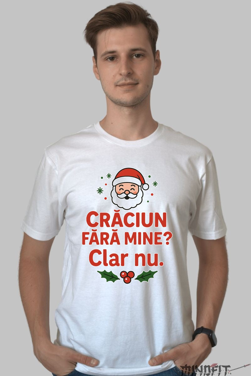 Tricou De Craciun - Clar Nu dama negu