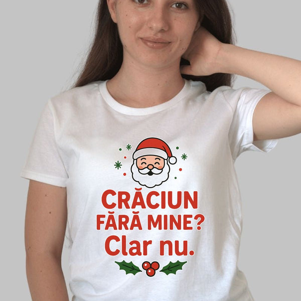 Tricou De Craciun - Clar Nu