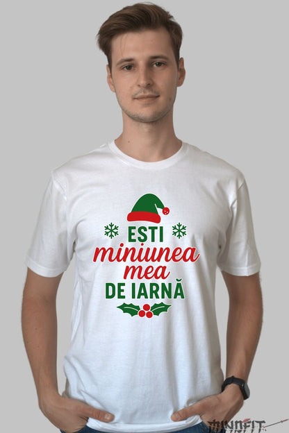Tricou De Craciun - Esti Minunea Mea De Iarna dama negu