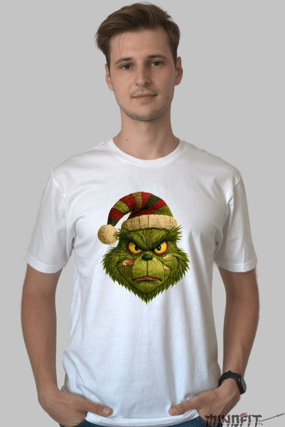 Tricou De Craciun - Grinch Nu Are Chef De Sarbatori barbat alb