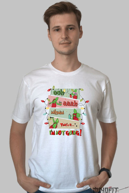 Tricou De Craciun - Grinch Si Luminitele Amuzante barbat alb