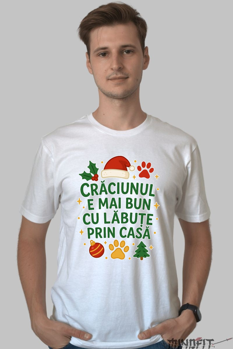 Tricou De Craciun - Labute Prin Casa dama negu
