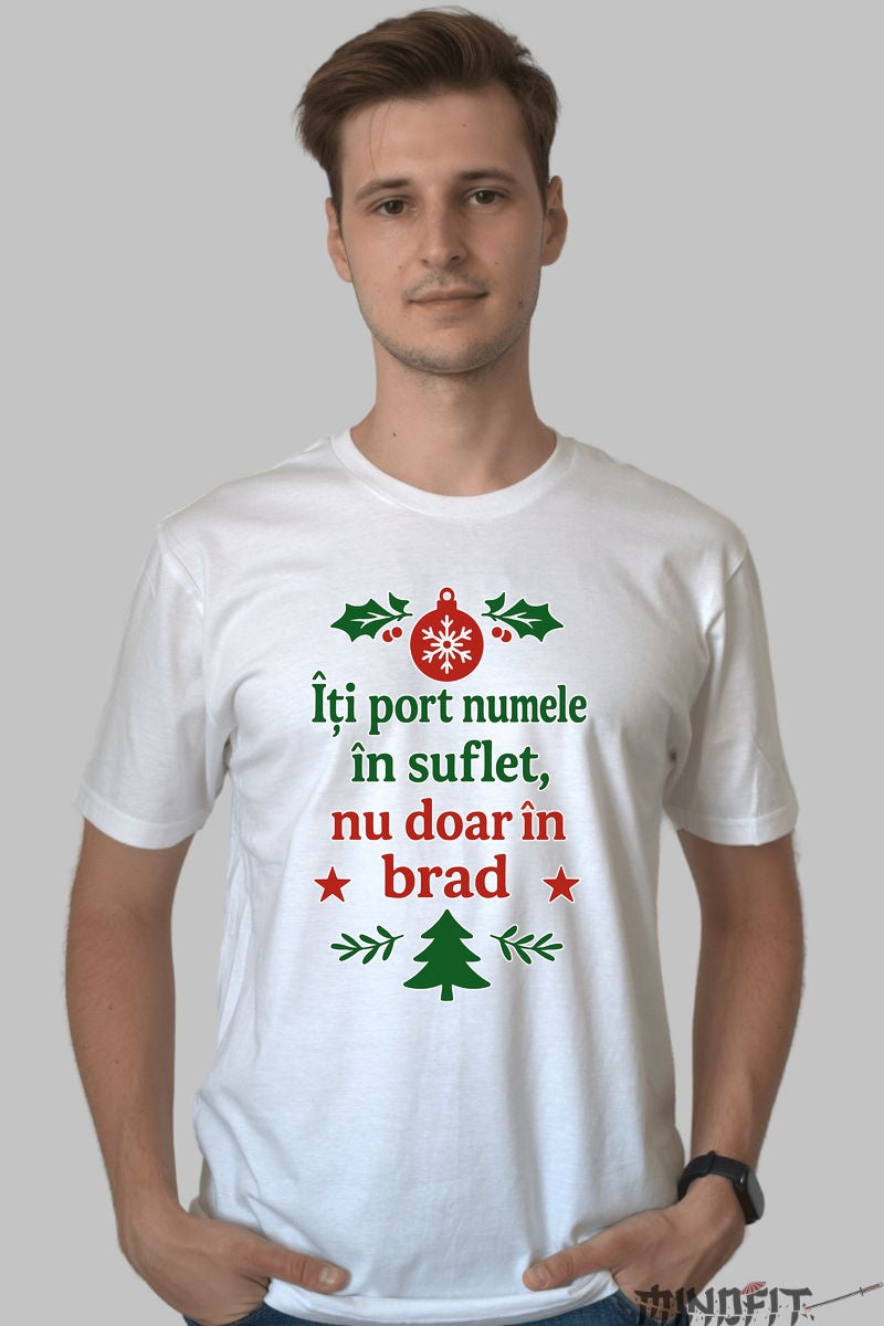 Tricou De Craciun - Numele Tau In Suflet dama negu