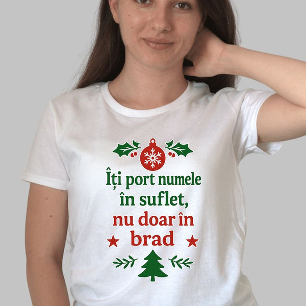 Tricou De Craciun - Numele Tau In Suflet