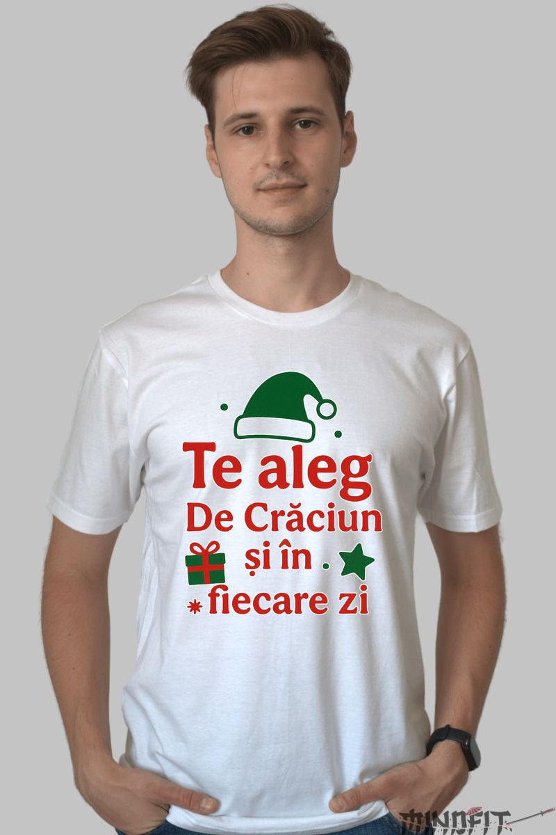 Tricou De Craciun - Te Aleg In Fiecare Zi dama negu