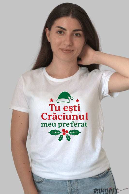 Tricou De Craciun - Tu Esti Craciunul Meu Preferat barbat negru