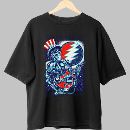 Tricou Dead & Company - Robotul Psychedelic fata