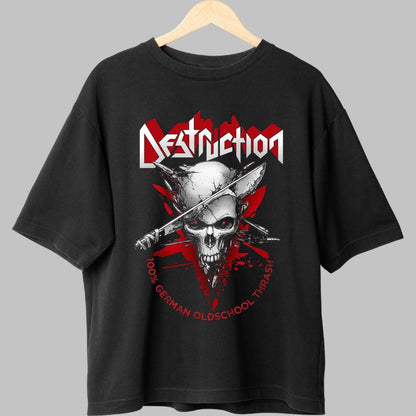 Tricou Destruction - 100% German Oldschool Thrash fata