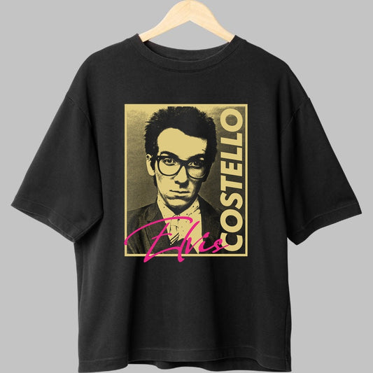 Tricou Elvis Costello - Retro Icon Touch fata