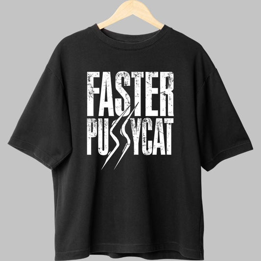 Tricou Faster Pussycat - Glam Rock Attack fata