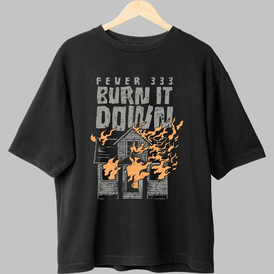 Tricou Fever 333 - Burn It Down Edition fata