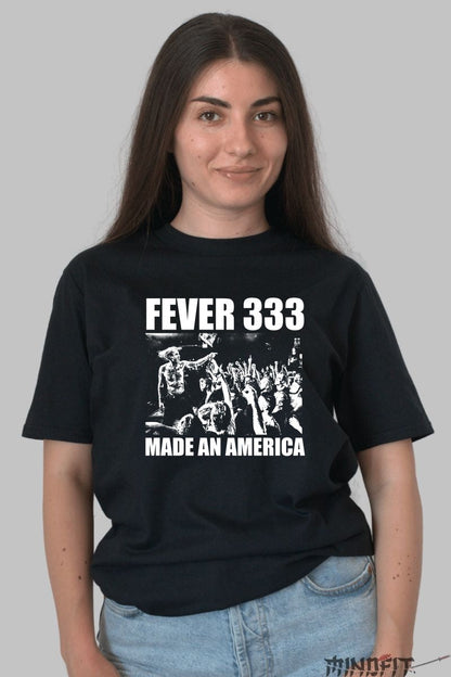Tricou Fever 333 - Made An America Stage Energy dama negru