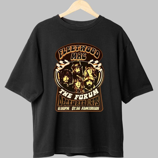 Tricou Fleetwood Mac - Concert The Forum 1975 fata