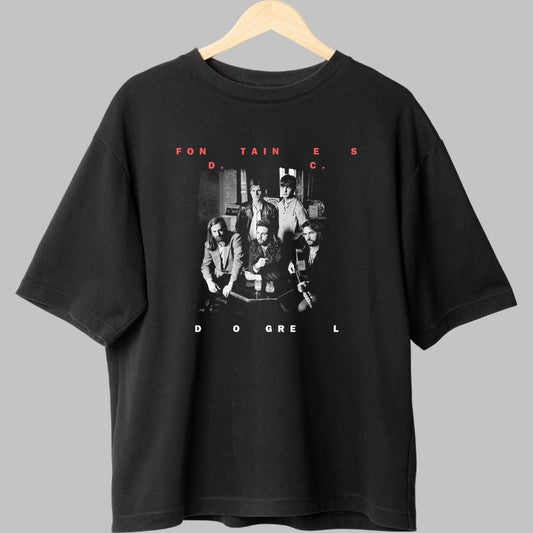 Tricou Fontaines D.C. - Dogrel Era fata