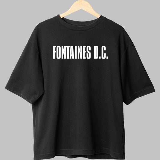 Tricou Fontaines D.C. - Minimalist Post-Punk fata