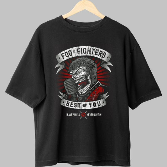 Tricou Foo Fighters - Best of You Skull Edition fata