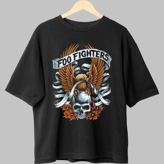 Tricou Foo Fighters - Skull & Eagle Edition fata