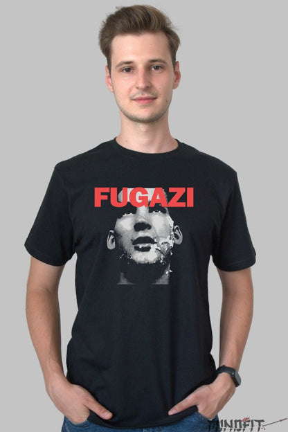 Tricou Fugazi - Art Graphic Intense barbat negru