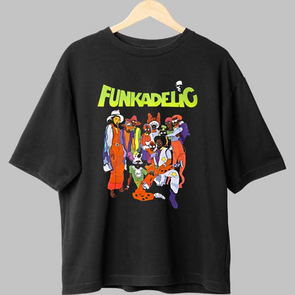 Tricou Funkadelic - Funk Heroes Cartoon Edition fata