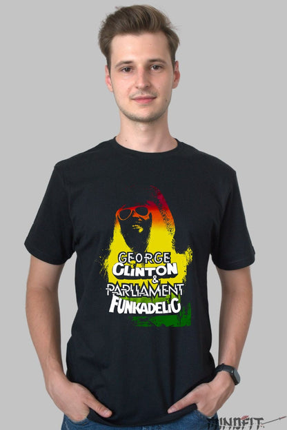 Tricou George Clinton & Parliament Funkadelic - Funk Revolution barbat negru