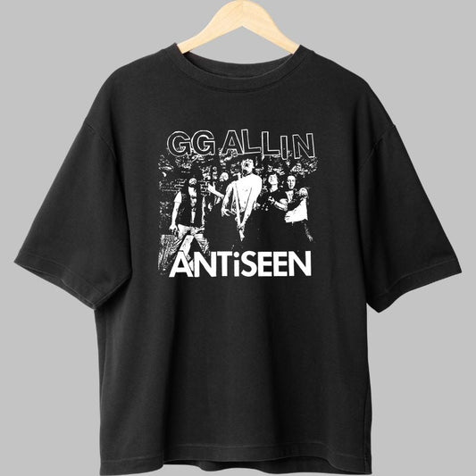 Tricou GG Allin & Antiseen - Punk Raw Energy fata