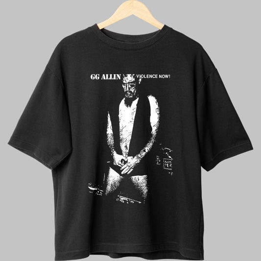 Tricou GG Allin - Violence Now! fata
