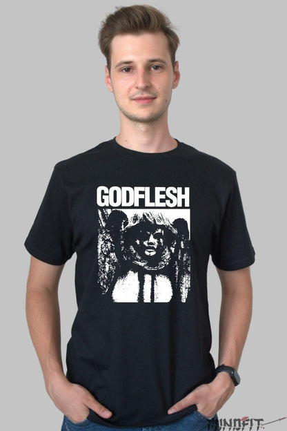 Tricou Godflesh - Iconic Industrial Graphic barbat negru