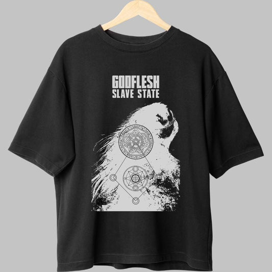 Tricou Godflesh - Slave State Industrial Art fata
