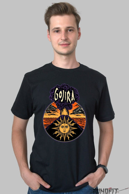 Tricou Gojira - Energie Eruptiva barbat negru
