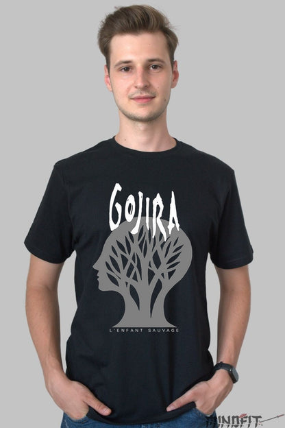 Tricou Gojira - L-Enfant Sauvage Design barbat negru