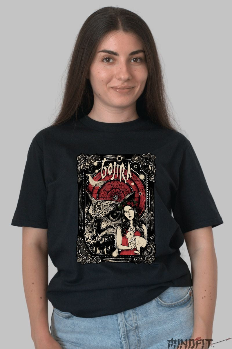 Tricou Gojira - Ritualul Naturii dama negru