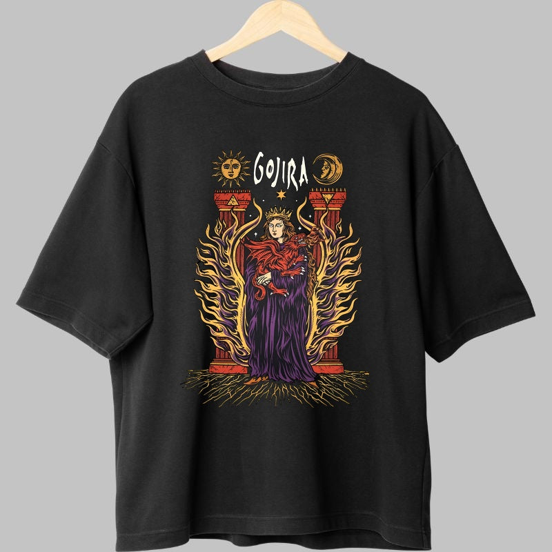 Tricou Gojira - Zeita Focului Mistic fata