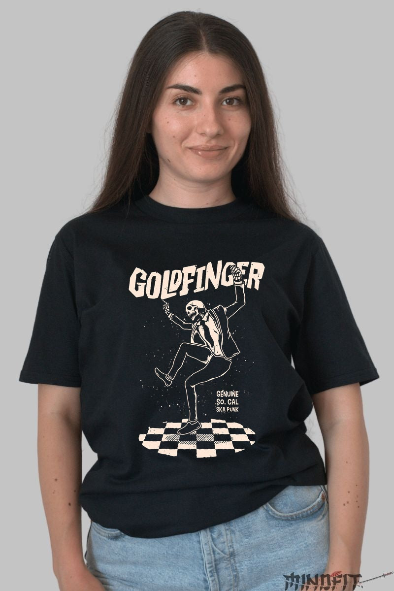 Tricou Goldfinger - Ska Punk SoCal Vibes dama negru
