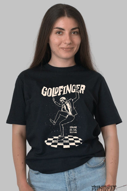 Tricou Goldfinger - Ska Punk SoCal Vibes dama negru