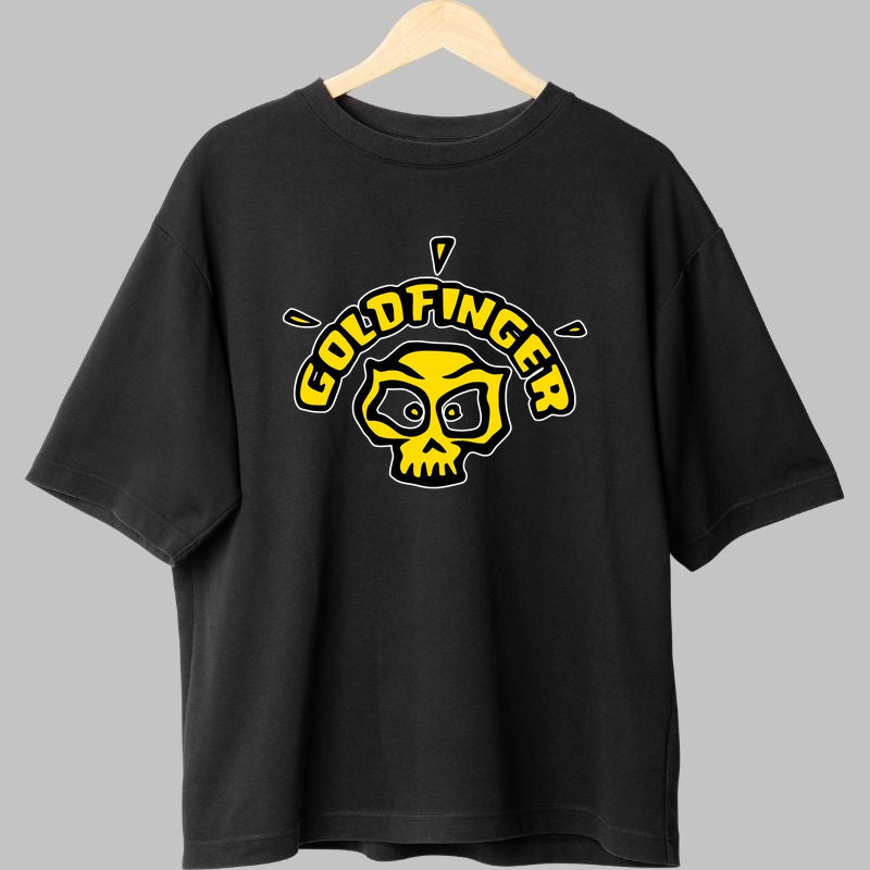 Tricou Goldfinger - Skull Punk Icon fata
