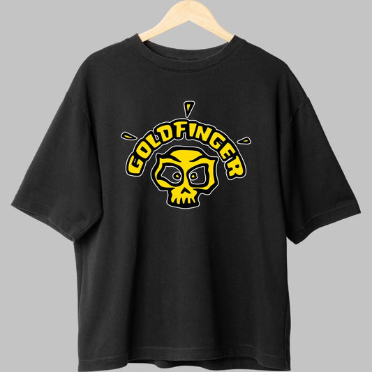 Tricou Goldfinger - Skull Punk Icon fata