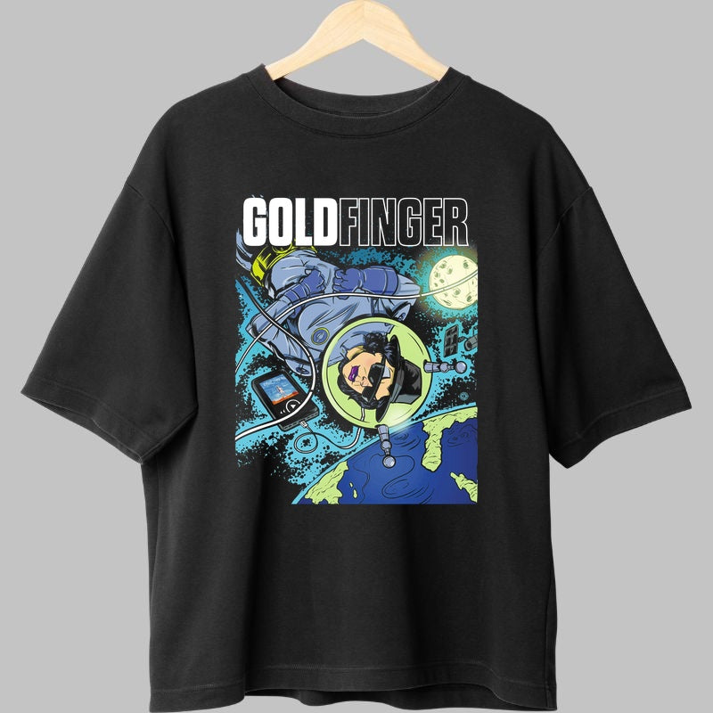 Tricou Goldfinger - Space Ska Adventure fata