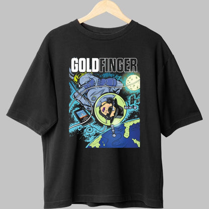 Tricou Goldfinger - Space Ska Adventure fata