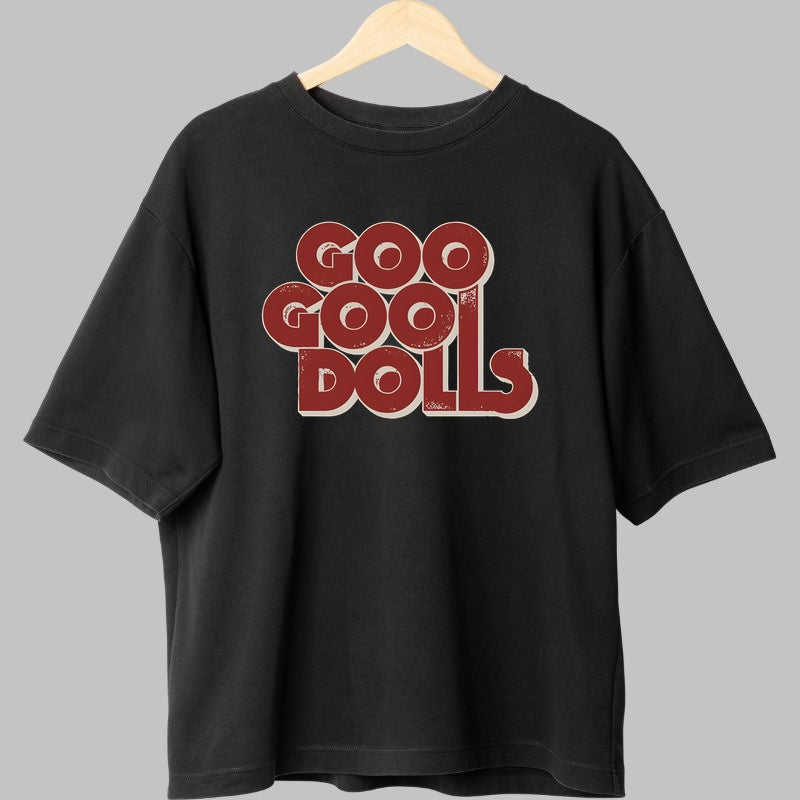Tricou Goo Goo Dolls - Retro Band Logo fata