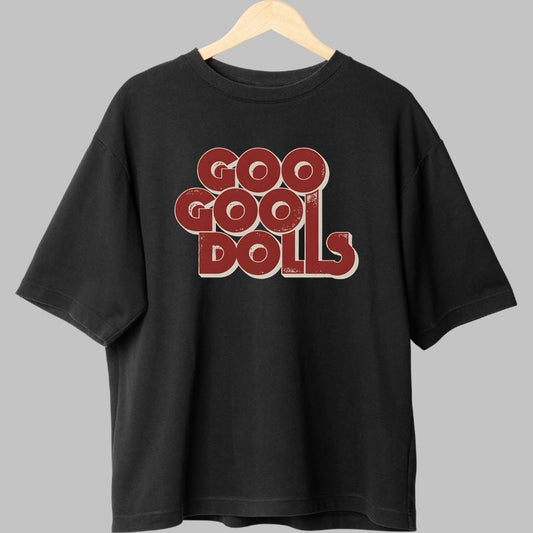 Tricou Goo Goo Dolls - Retro Band Logo fata